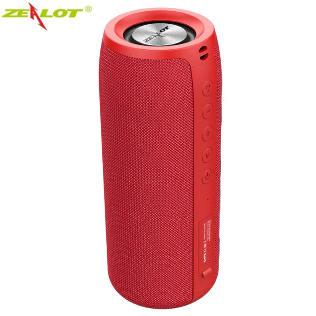 ZEALOT-altavoz portátil S51 con Bluetooth, Subwoofer inalámbrico de graves  potentes, caja de sonido impermeable, compatible con Radio FM, tarjeta TF  USB - AliExpress