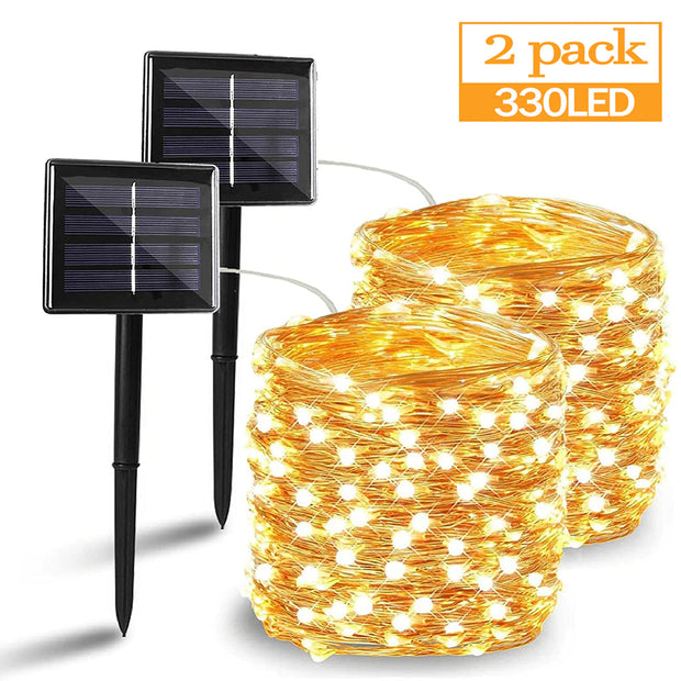 Guirnalda de luces Hada de LED Solar