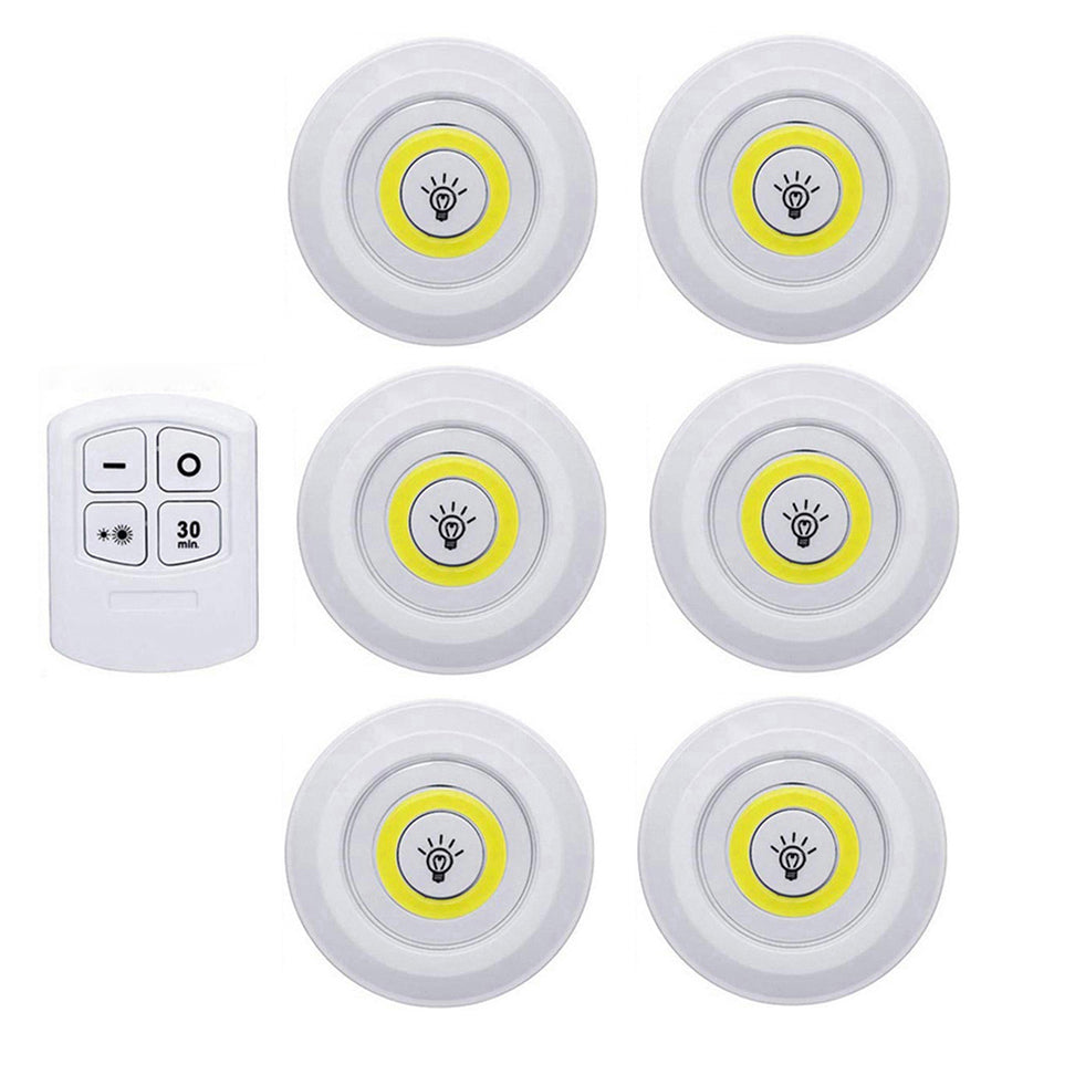 Luz LED COB con Control Remoto