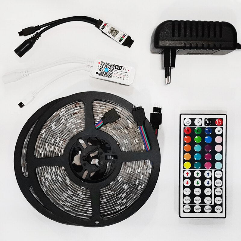 Tiras de luces LED RGB 5050 y 2835. Bluetooth, Wifi o Infrarrojo