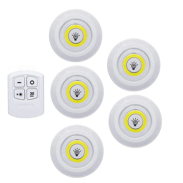 Luz LED COB con Control Remoto