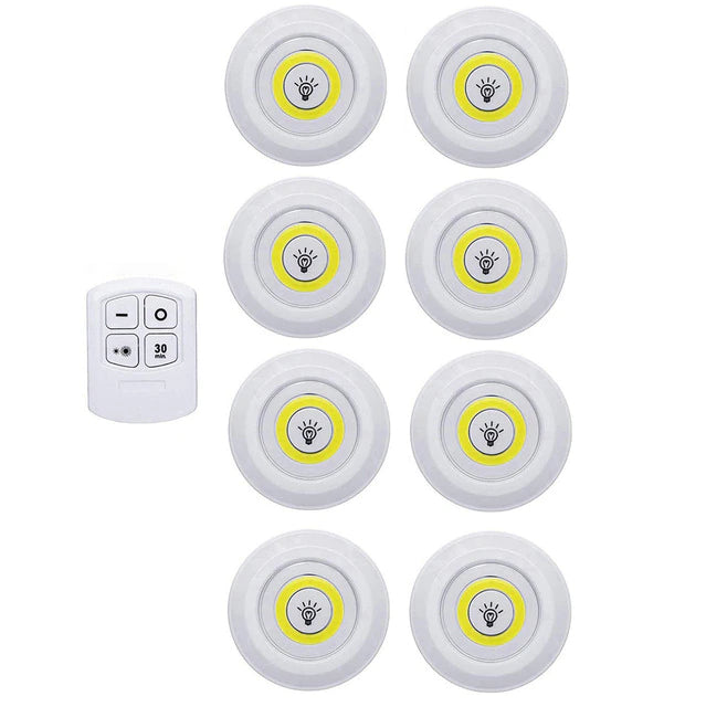 Luz LED COB con Control Remoto