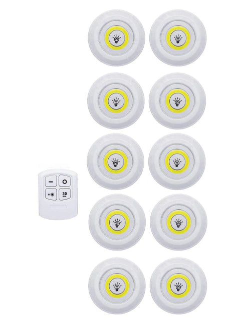 Luz LED COB con Control Remoto