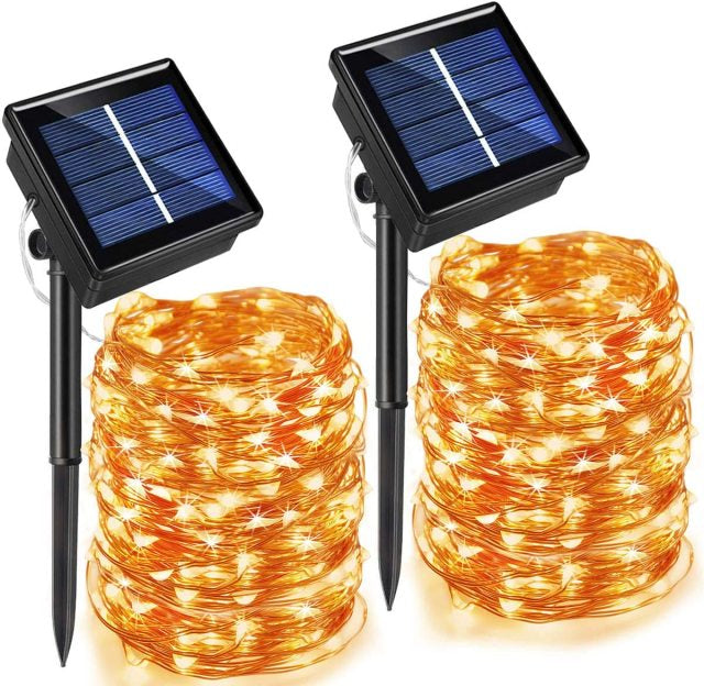 Guirnalda de luces Hada de LED Solar