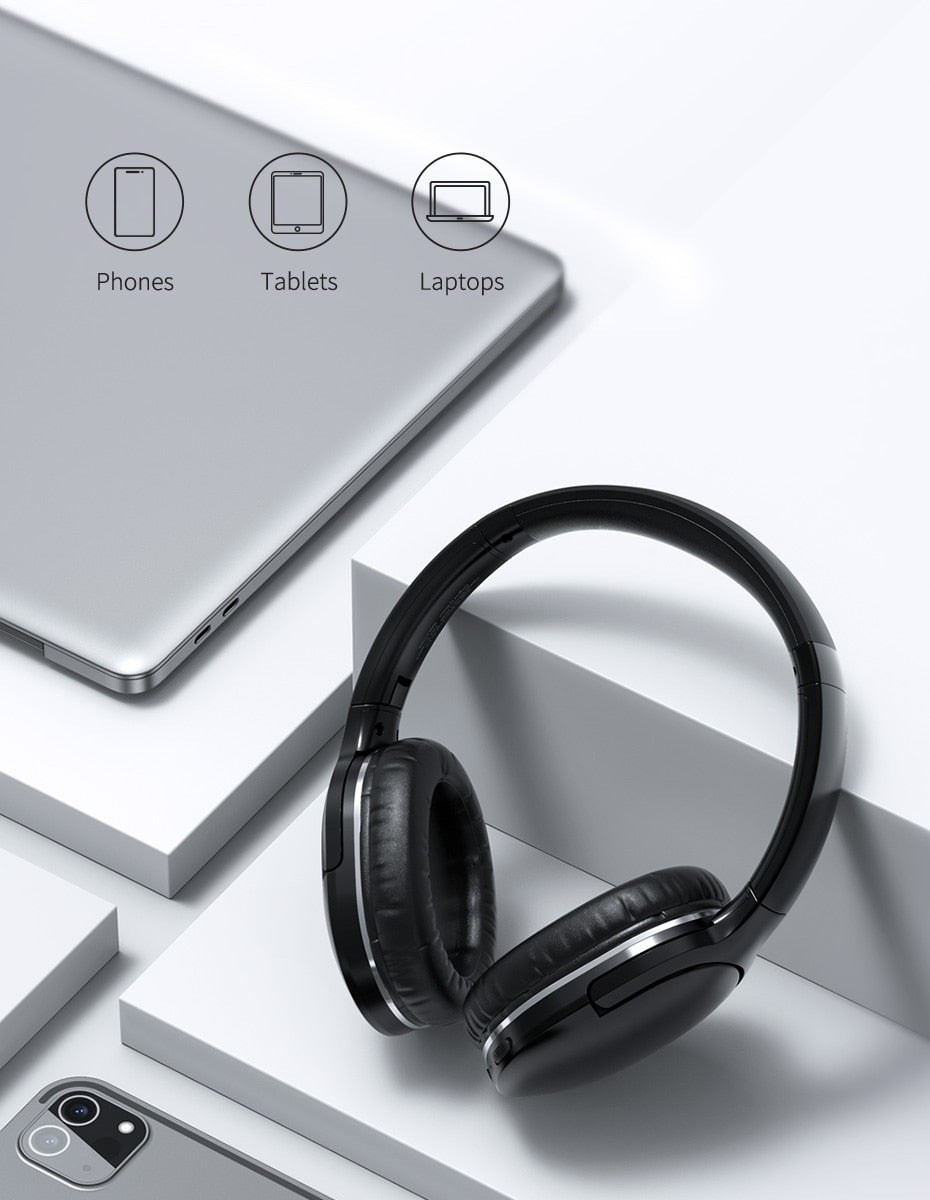 Auriculares inalámbricos, plegables D02 Pro, Bluetooth 5.0