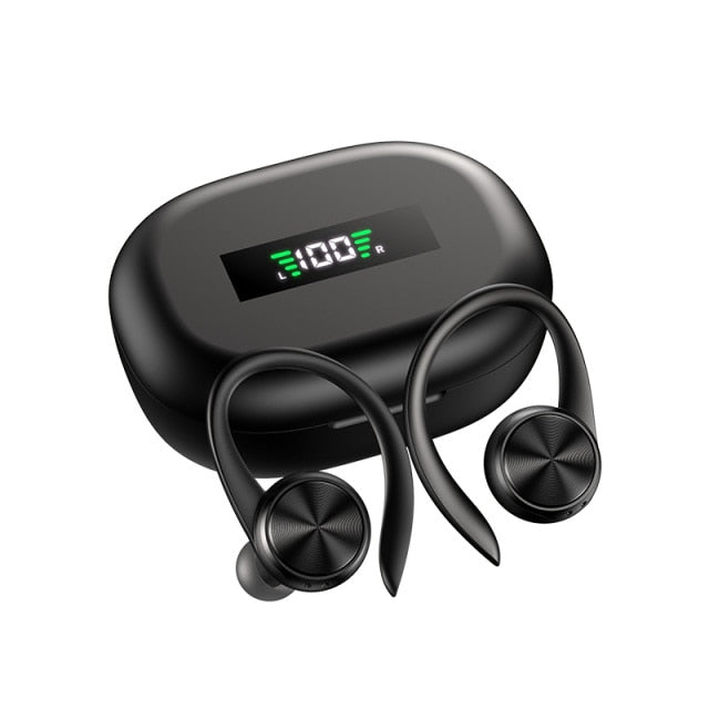 Auriculares inalámbricos  deportivos con Bluetooth y micrófono